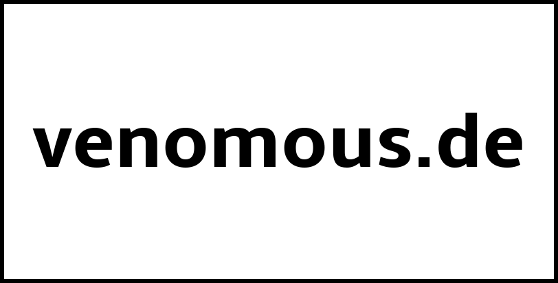 venomous.de