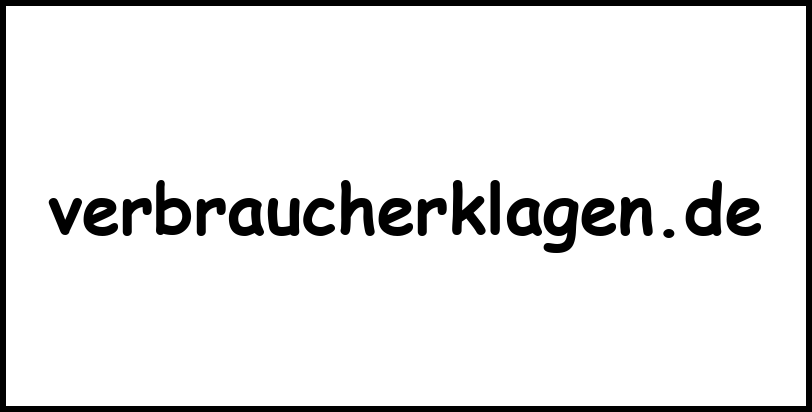 verbraucherklagen.de