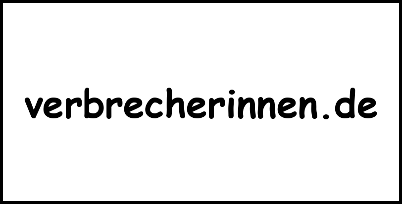 verbrecherinnen.de