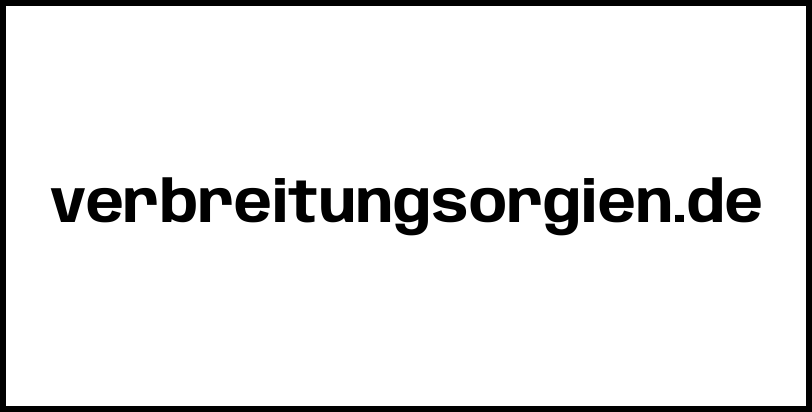 verbreitungsorgien.de