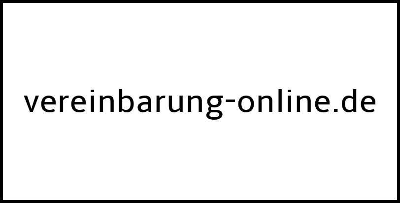 vereinbarung-online.de