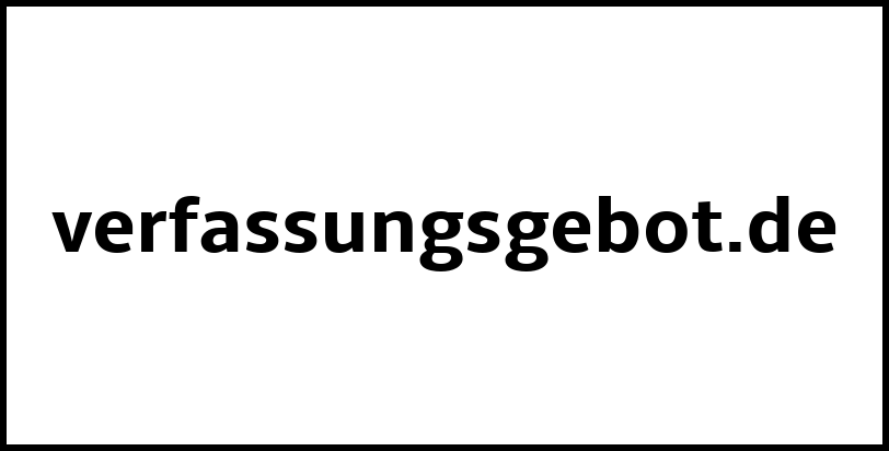 verfassungsgebot.de