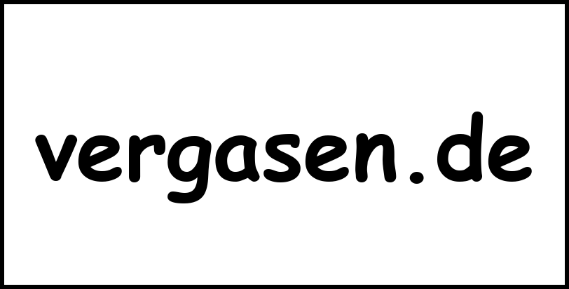 vergasen.de