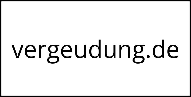 vergeudung.de