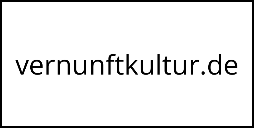 vernunftkultur.de