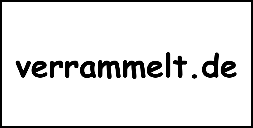 verrammelt.de