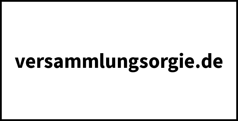 versammlungsorgie.de