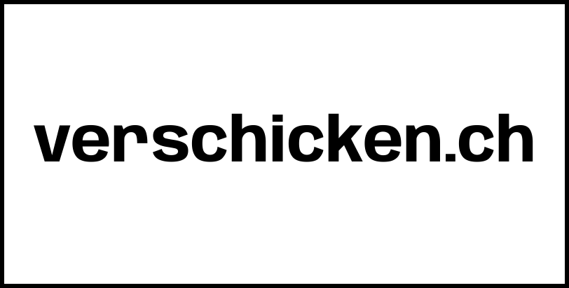 verschicken.ch