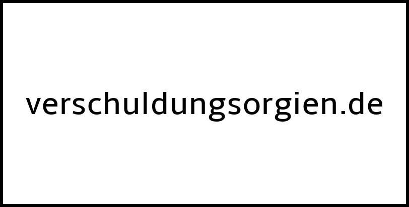 verschuldungsorgien.de