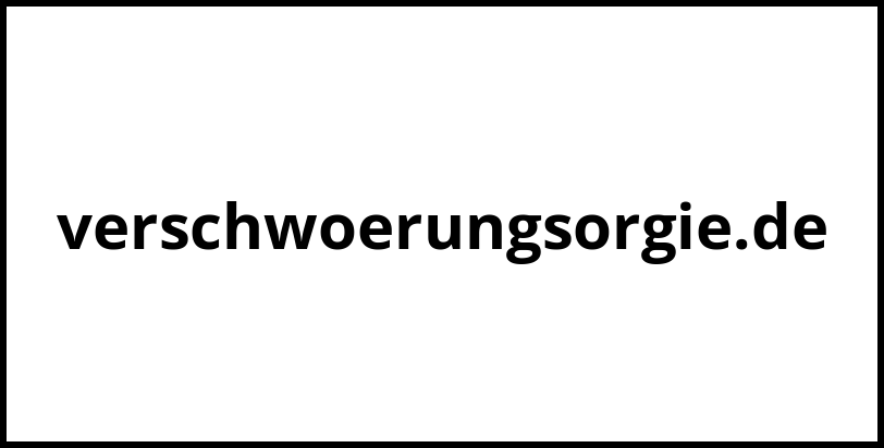 verschwoerungsorgie.de