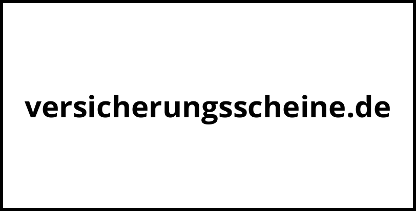 versicherungsscheine.de