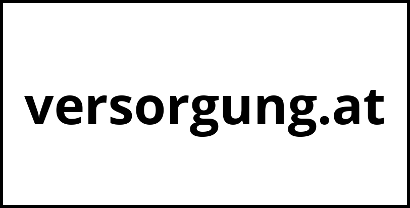 versorgung.at