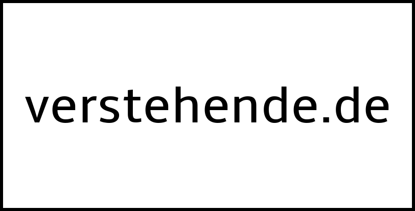 verstehende.de