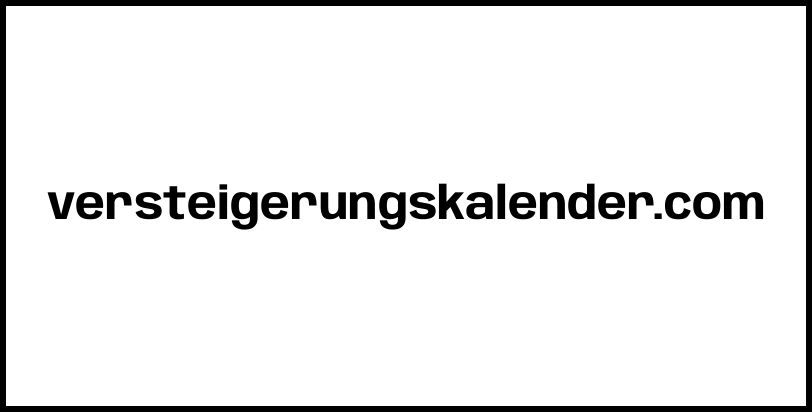 versteigerungskalender.com