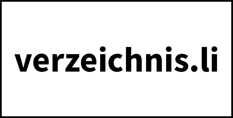 verzeichnis.li