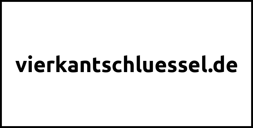 vierkantschluessel.de