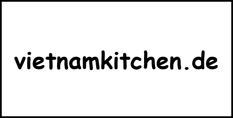 vietnamkitchen.de