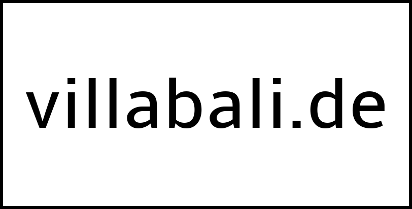 villabali.de