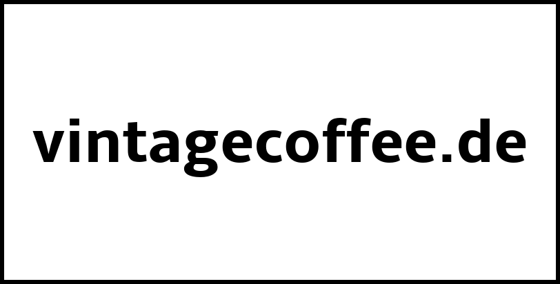 vintagecoffee.de