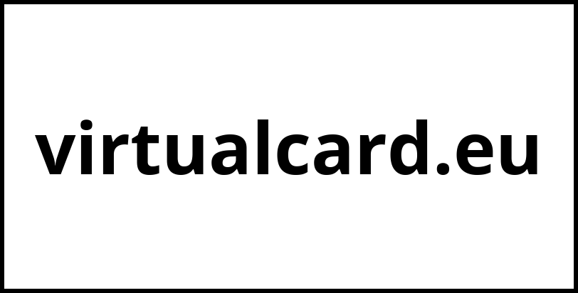 virtualcard.eu