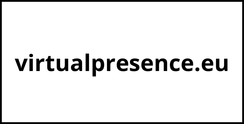 virtualpresence.eu