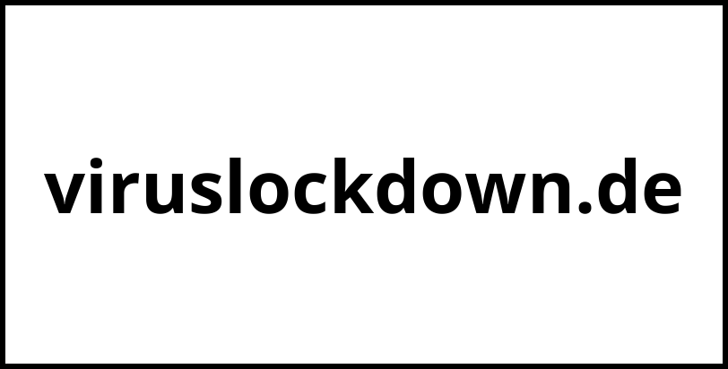 viruslockdown.de