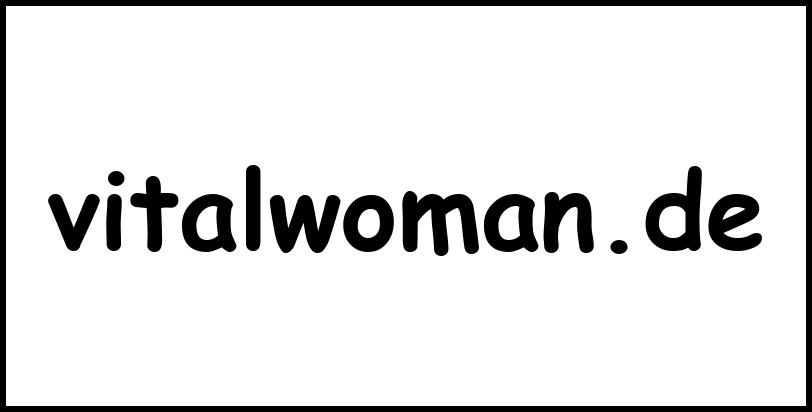 vitalwoman.de