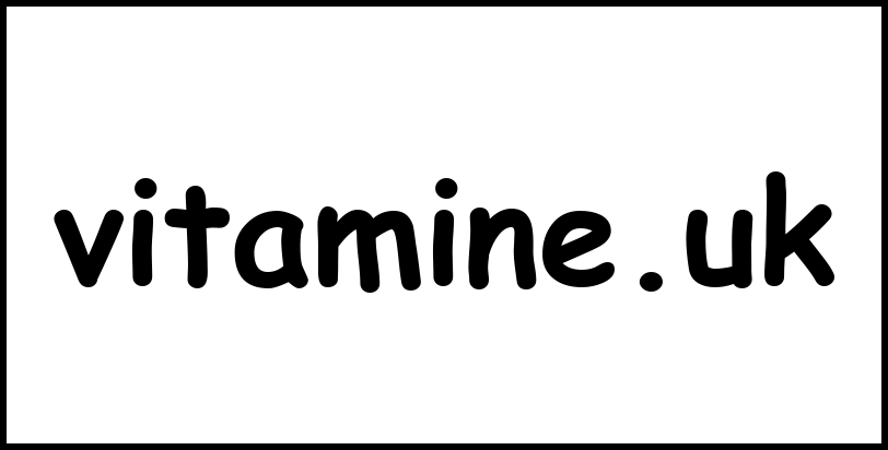 vitamine.uk