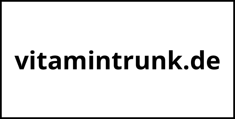 vitamintrunk.de