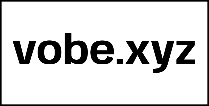 vobe.xyz