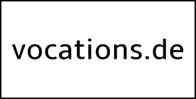 vocations.de