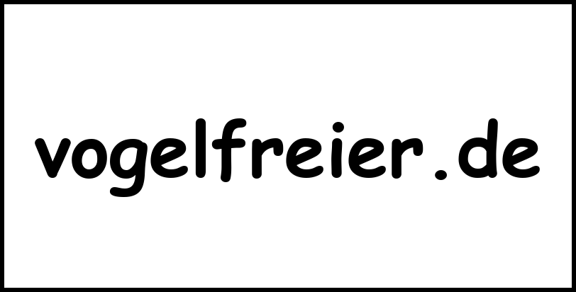 vogelfreier.de