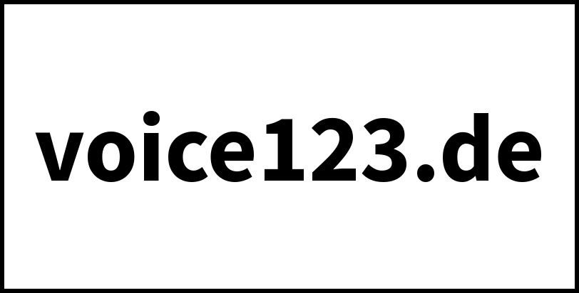 voice123.de