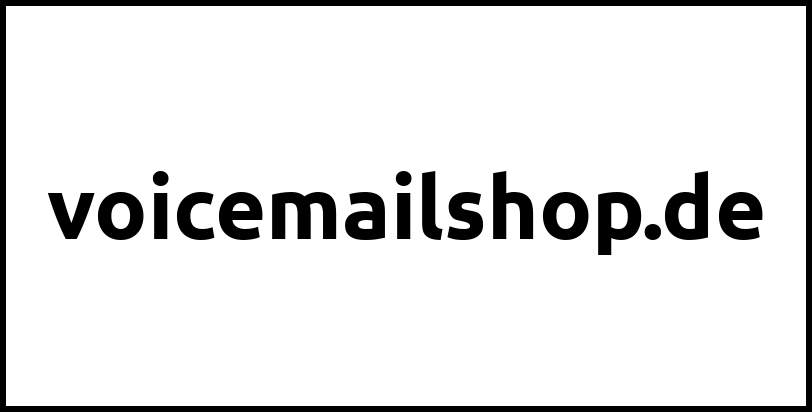 voicemailshop.de