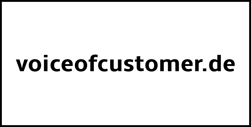 voiceofcustomer.de