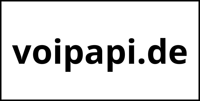 voipapi.de