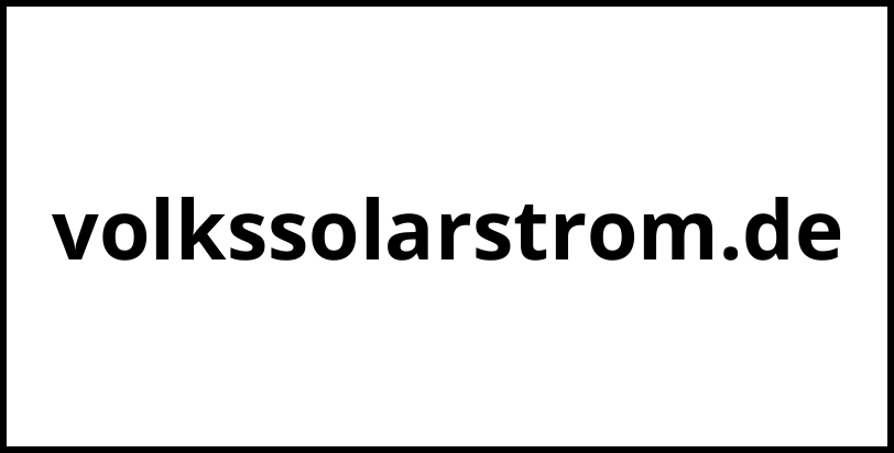 volkssolarstrom.de