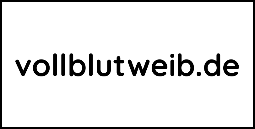 vollblutweib.de