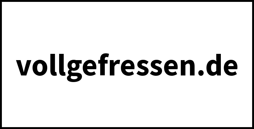 vollgefressen.de