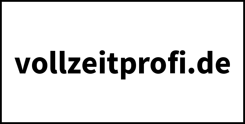 vollzeitprofi.de