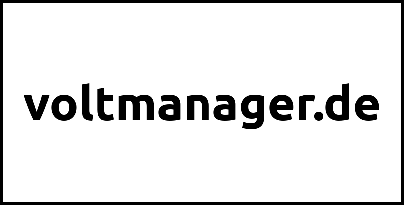 voltmanager.de