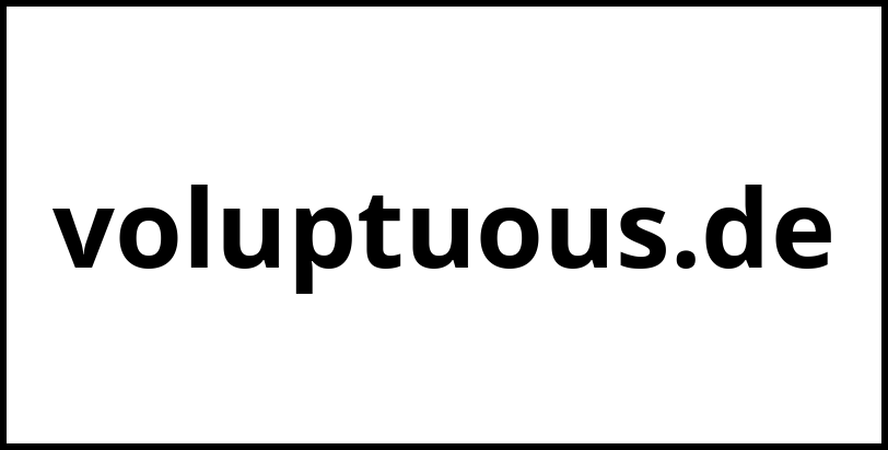 voluptuous.de