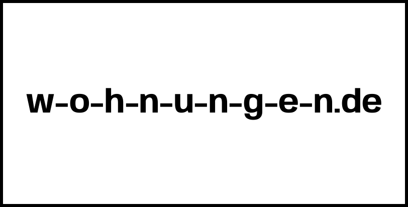 w-o-h-n-u-n-g-e-n.de