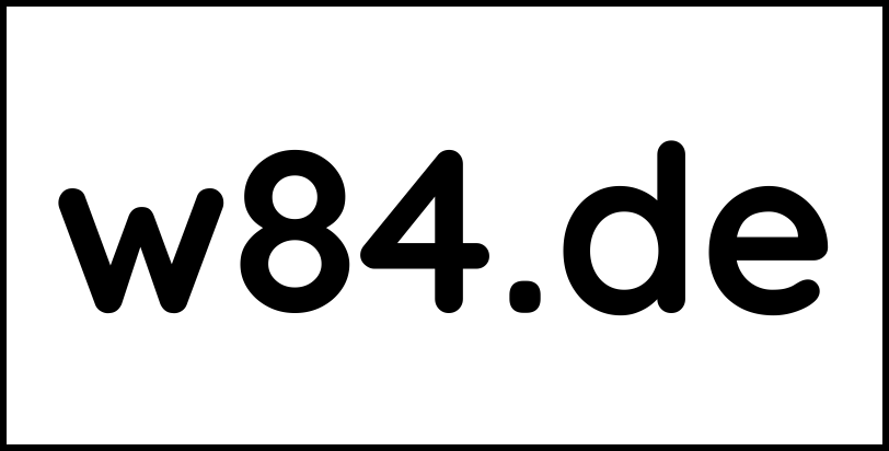 w84.de