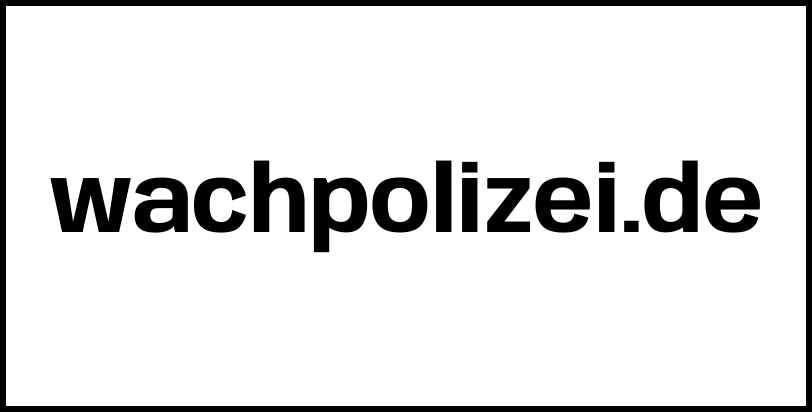 wachpolizei.de