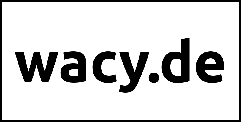 wacy.de