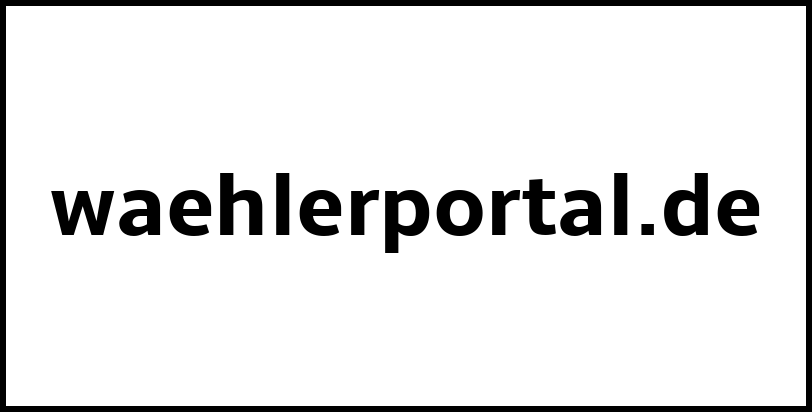 waehlerportal.de