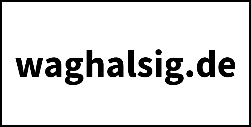 waghalsig.de