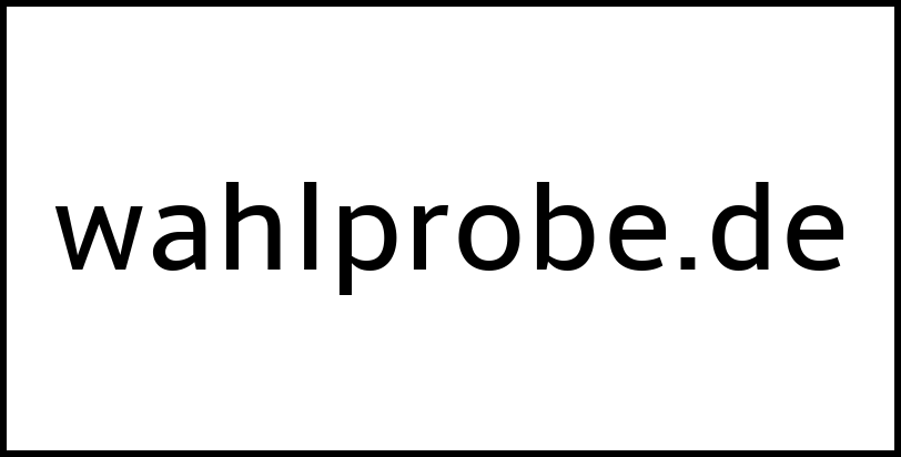 wahlprobe.de