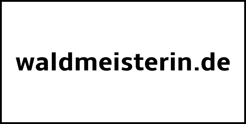 waldmeisterin.de